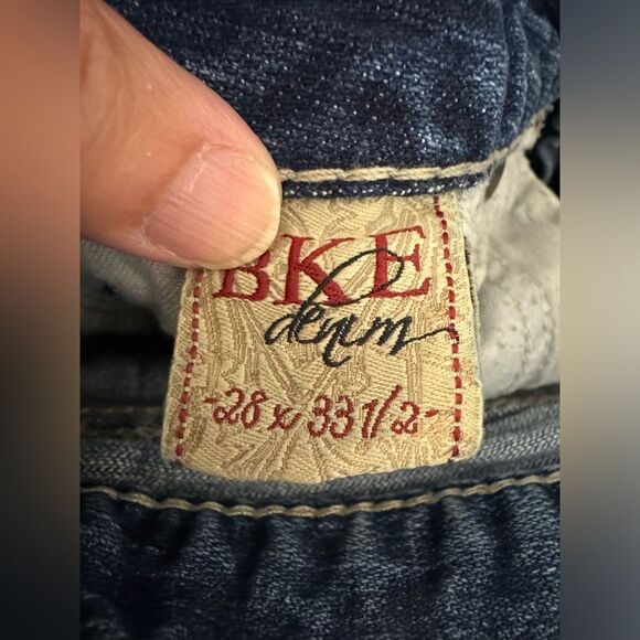 BKE Stella Low Rise Boot Cut Jeans - Size 28 x 31.5 stated (actual 32 x 32.5) - Picture 12 of 13